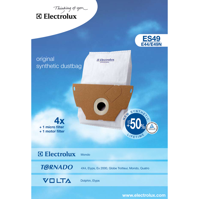 Electrolux - Vrečka za prah - ES49