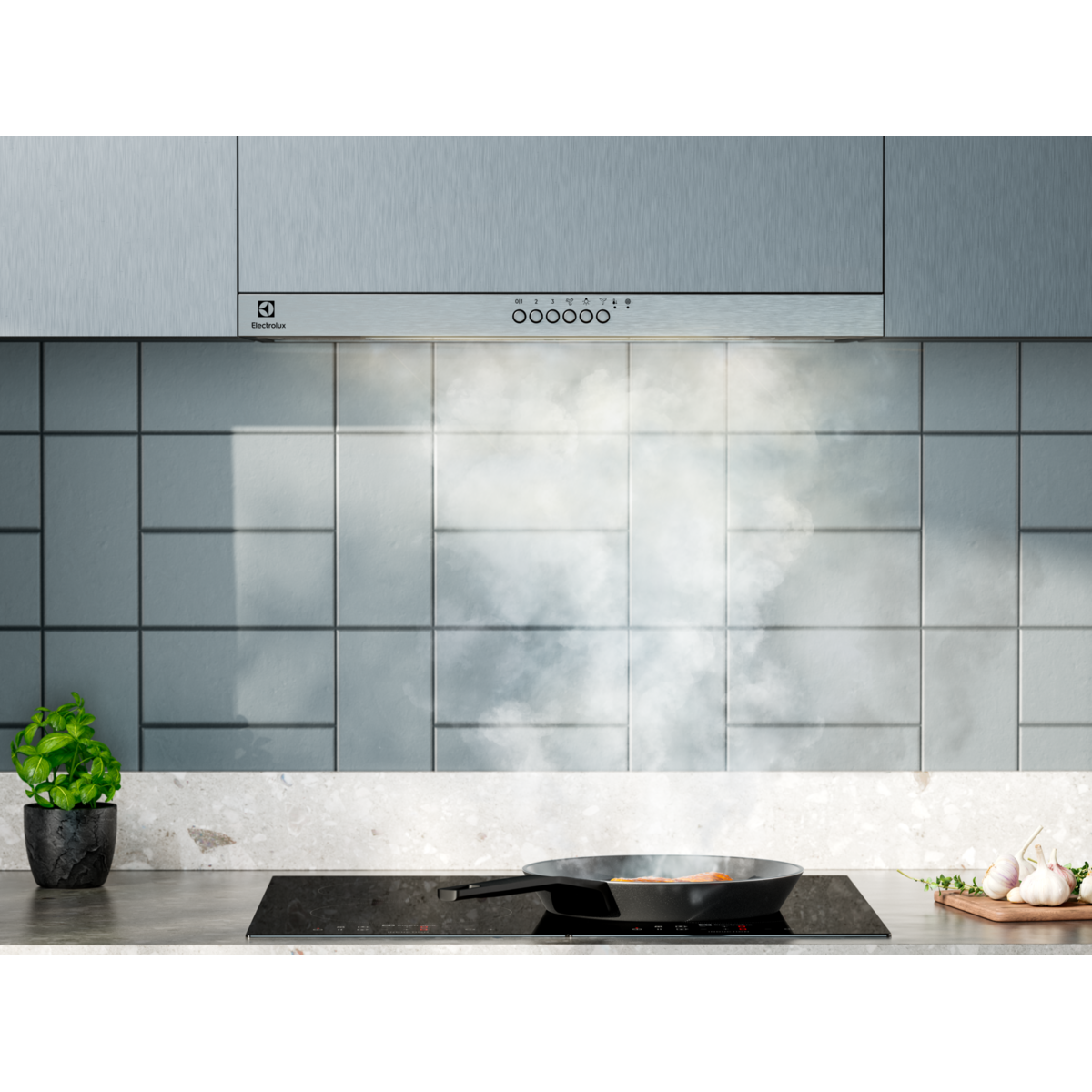 Electrolux - 90 cm cooker hood - LFV629K