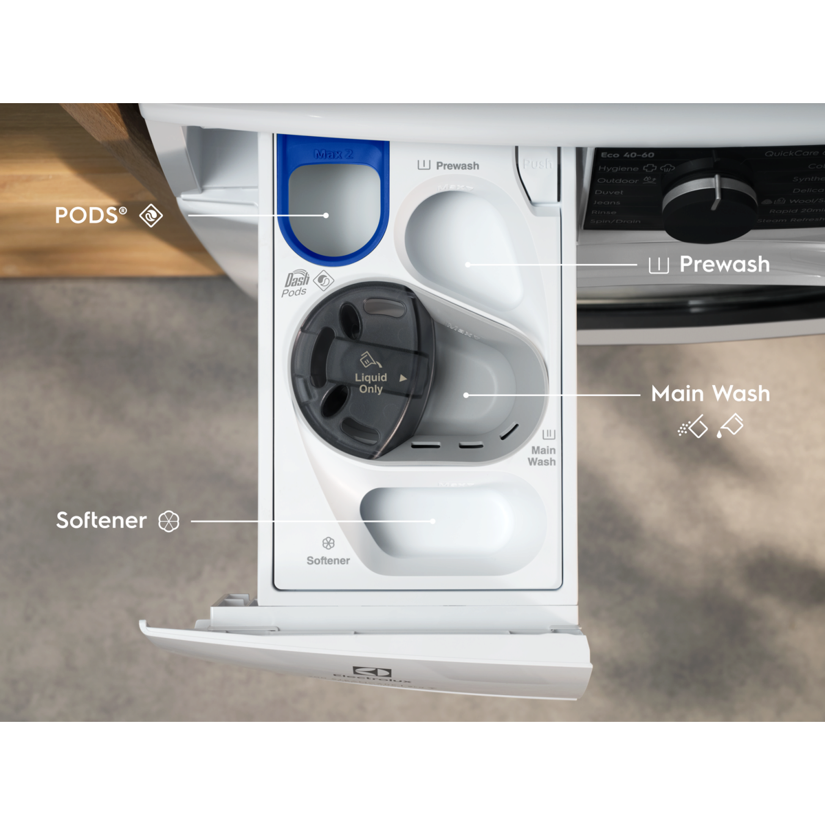 Electrolux - Pralni stroj s sprednjim polnjenjem - EW8F4484EU