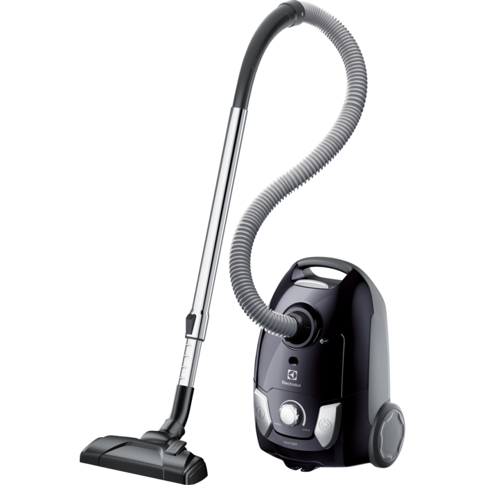 Electrolux EasyGo sesalnik z vrečko za prah Black