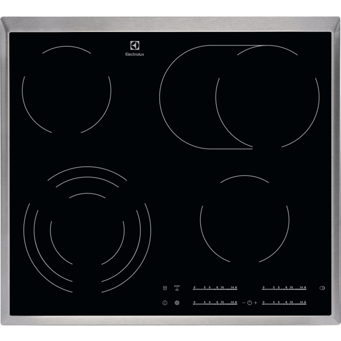 Electrolux 300 steklokeramična vgradna plošča širine 60 cm